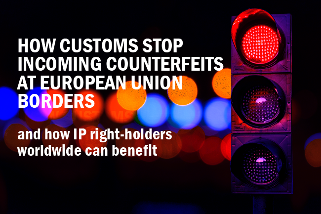 Customs stop counterfeits at EU borders