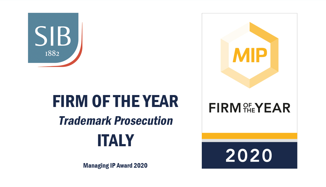 Italy trademark firm of year MIP
