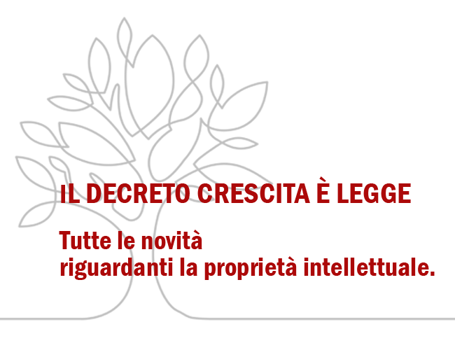 Decreto crescita marchi brevetti