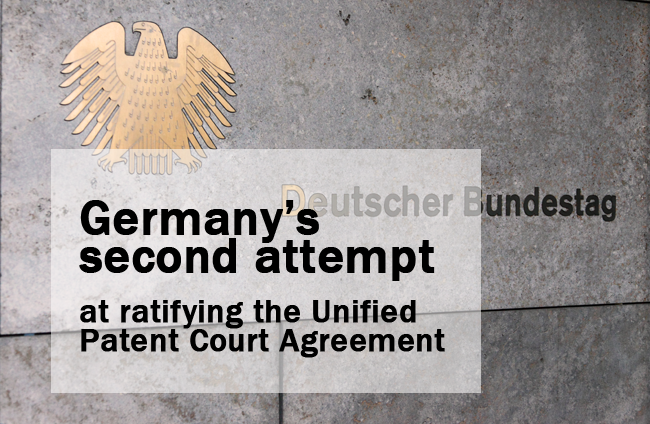 Germany ratification UPCA