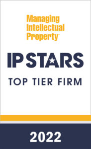 IP Stars 2022 top tier firm