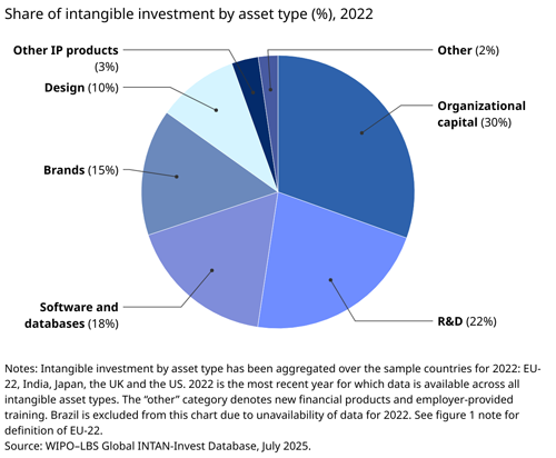 Crescita investimenti beni immateriali